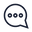 Chat bubble icon for 24/7 support
