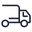 Delivery truck icon for free shipping