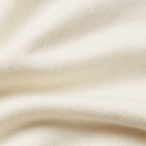 Lifestyle shot of the Anytime Crewneck Sweater in Cream