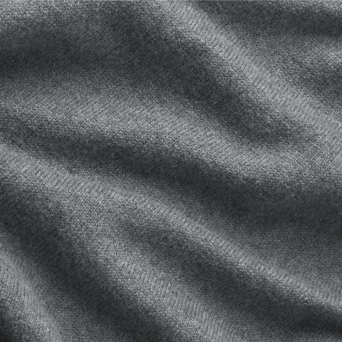 The Anytime Crewneck Sweater Medium Heather Gray in an additional lifestyle view