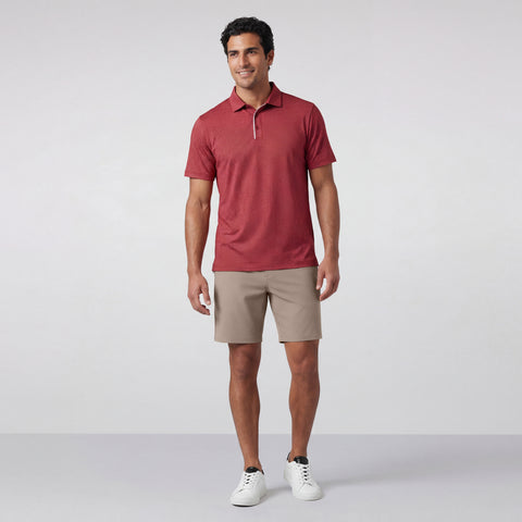 The Atlas Short 8" in Desert Taupe in a lifestyle setting