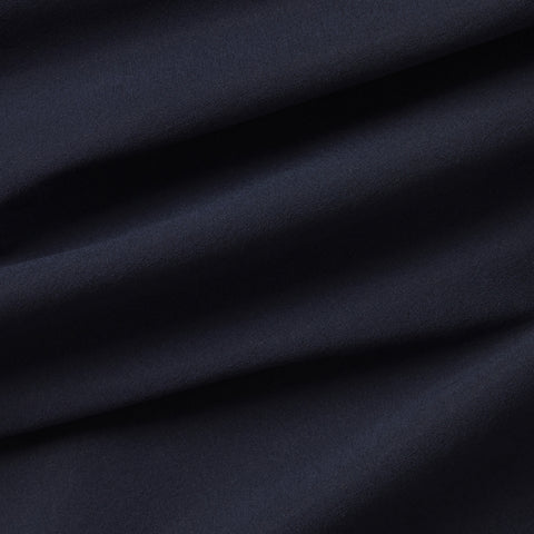 Detail of the Atlas Short 8 inch Navy Blue showing pockets and fabric