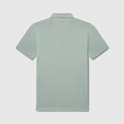 Light green polo shirt on a white background