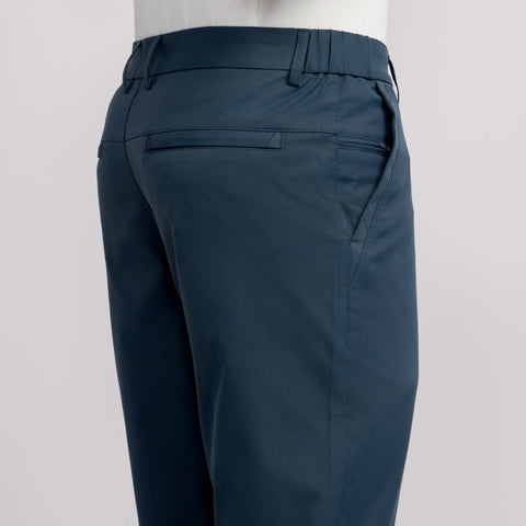 Back detail of the Jetsetter Tech Pant Slim Fit in Deep Teal.