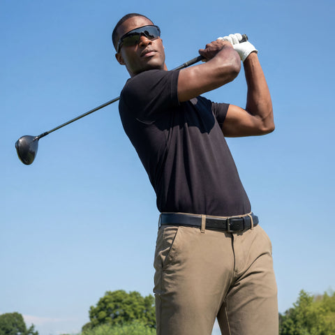 The Jetsetter Tech Pant Slim Fit in Olive Green, lifestyle shot
