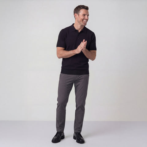 The Jetsetter Tech Pant Slim Fit in Charcoal Gray product image.