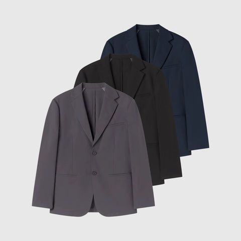 The Jetsetter Blazer Pack, a bundle of three blazers