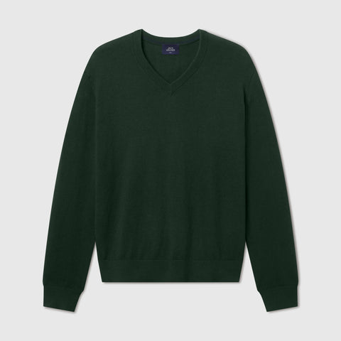 Anytime V-Neck Sweater -- Pine Grove
