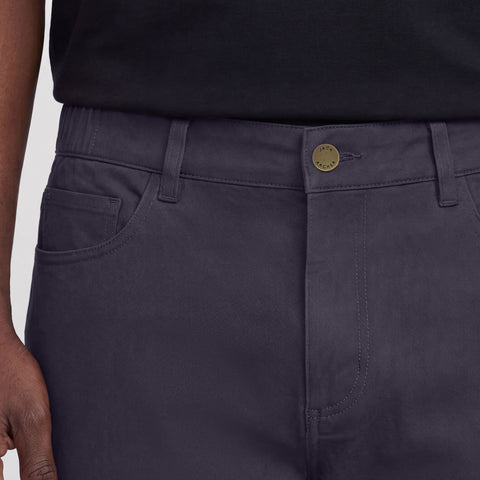 The Charter Twill Pant in Midnight, casual wear shot