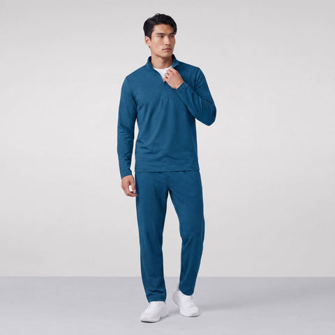 The Clubhouse Range Jogger in Pacific Blue shown from the side