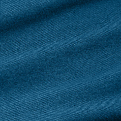 The Clubhouse Range Quarter-Zip in Pacific Blue on a plain background