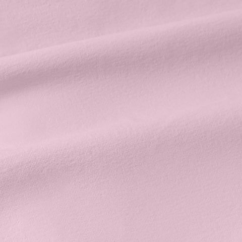 The Everywear Shirt Shorter Length in Soft Rose styled in a casual setting.
