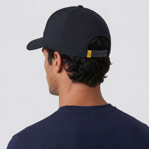 Side view of the Club Performance Hat in Black