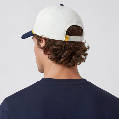 Side view of the Archer Rope Hat in Cool Gray