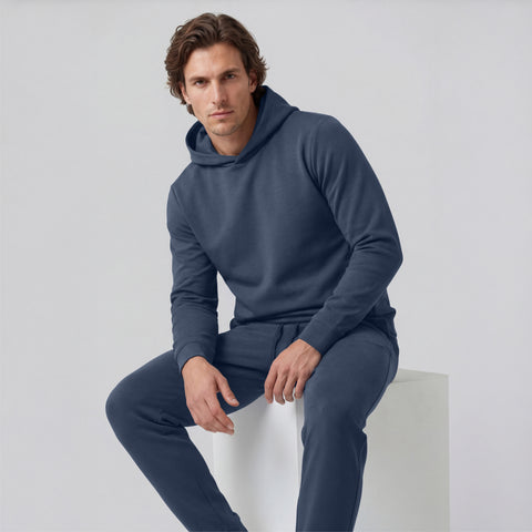Detail of the Sandwash Jogger in Tidal Blue pocket