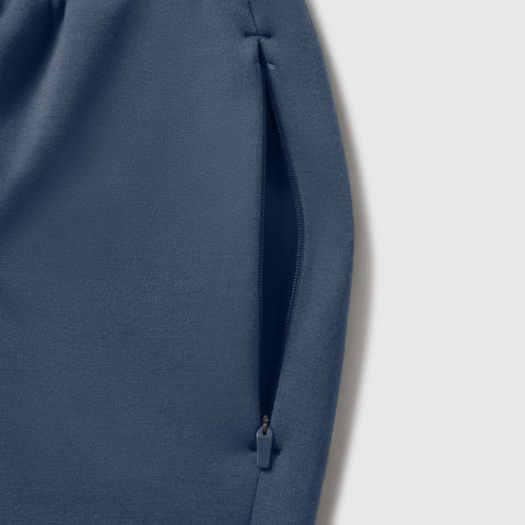 The Sandwash Jogger in Tidal Blue in lifestyle setting